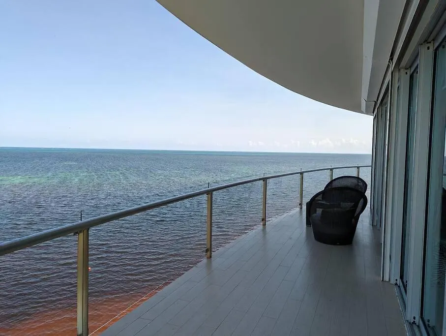 Peninsula Luxury Apartments With Ocean Front And Espectacular Views - No Pets Cancún